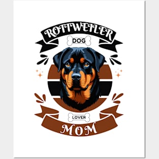 Rottweiler Mom Posters and Art